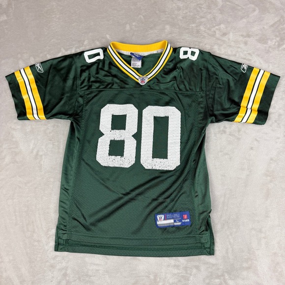 Reebok Other - VTG Reebok Green Bay Packers Youth L Green Donald Driver 80 NFL Onfield NFL 00s